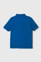Παιδικά βαμβακερά μπλουζάκια πόλο Lacoste μπλε