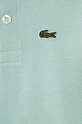 Dječaci Pamučna polo majica Lacoste PJ2909 tirkizna