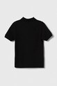 Детское хлопковое поло Lacoste PJ2909 чёрный SS25
