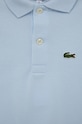 CHLAPEC Dětská bavlněná polokošile Lacoste PJ2909 modrá
