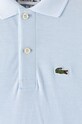 Chlapec Detská bavlenná polokošeľa Lacoste PJ2909 modrá