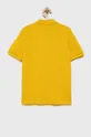 Παιδικά βαμβακερά μπλουζάκια πόλο Lacoste κίτρινο