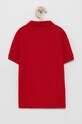 Дитяче бавовняне поло Lacoste PJ2909 червоний SS25