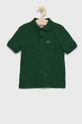 zelená Dětské polo tričko Lacoste Chlapecký