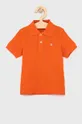 oranžová Detské polo tričko United Colors of Benetton Chlapčenský