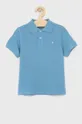 modrá Detské polo tričko United Colors of Benetton Chlapčenský