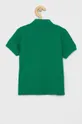 Detské polo tričko United Colors of Benetton zelená