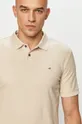 béžová Calvin Klein - Polo tričko