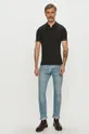 Calvin Klein Jeans - Polo tričko čierna