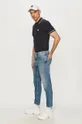 Calvin Klein Jeans - Polo tričko tmavomodrá