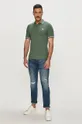 Calvin Klein Jeans - Polo tričko zelená
