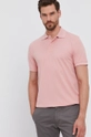 różowy Selected Homme Polo