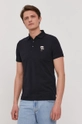 granatowy Karl Lagerfeld Polo 511221.745021 Męski