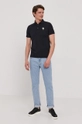 Karl Lagerfeld Polo 511221.745021 granatowy