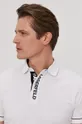 biela Polo tričko Karl Lagerfeld