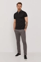 Karl Lagerfeld Polo 511200.745003 czarny