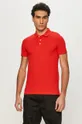 Polo tričko Karl Lagerfeld červená