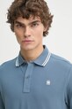G-Star polo niebieski D17127.5864
