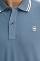 G-Star polo D17127.5864 niebieski