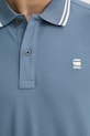 G-Star polo D17127.5864 niebieski