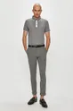 Trussardi Jeans - Polo tričko sivá