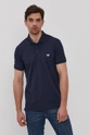 Polo tričko Emporio Armani tmavomodrá