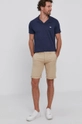 Emporio Armani Polo 211837.1P472 granatowy