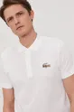 biela Polo tričko Lacoste Pánsky