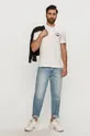 Lacoste - Polo tričko biela