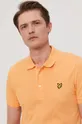 oranžová Polo tričko Lyle & Scott