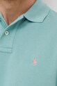 Βαμβακερό μπλουζάκι πόλο Polo Ralph Lauren 710536856 πράσινο