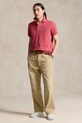 Одежда Хлопковое поло Polo Ralph Lauren 710536856 красный