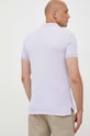 Oblečenie Bavlnené polo tričko Polo Ralph Lauren 710536856 fialová
