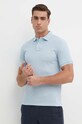 Bavlnené polo tričko Polo Ralph Lauren modrá 710536856