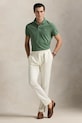 Oblečení Bavlněné polo tričko Polo Ralph Lauren 710536856 zelená