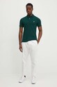 Bavlnené polo tričko Polo Ralph Lauren 710536856 zelená AA00