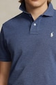Bavlnené polo tričko Polo Ralph Lauren modrá 710536856
