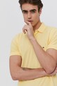 Polo tričko Tommy Hilfiger žlutá MW0MW13083.4891