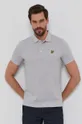 sivá Polo tričko Lyle & Scott