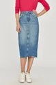niebieski Polo Ralph Lauren - Spódnica jeansowa 211825856001 Damski