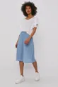 Vero Moda Spódnica niebieski