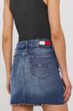 Rifľová sukňa Tommy Jeans  99% Bavlna, 1% Elastan