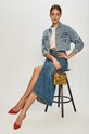 Lee fustă din denim L38LMWMQ albastru SS21