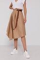United Colors of Benetton Spódnica bawełna beżowy 4AY3506Z4.193