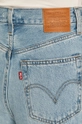 niebieski Levi's - Jeansy High Loose Trainwreck