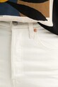 Levi's jeansy RIBCAGE STRAIGHT ANKLE biały 72693.0076