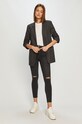 Tommy Jeans - Jeansi Nora DW0DW09891.4891 negru SS21