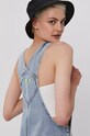 Tommy Jeans Salopetă Dungaree albastru DW0DW09899.4891