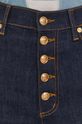 granatowy Tory Burch Jeansy Button-Fly