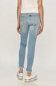 Odzież Lee jeansy Scarlett Bleached Azur L526PQXL niebieski